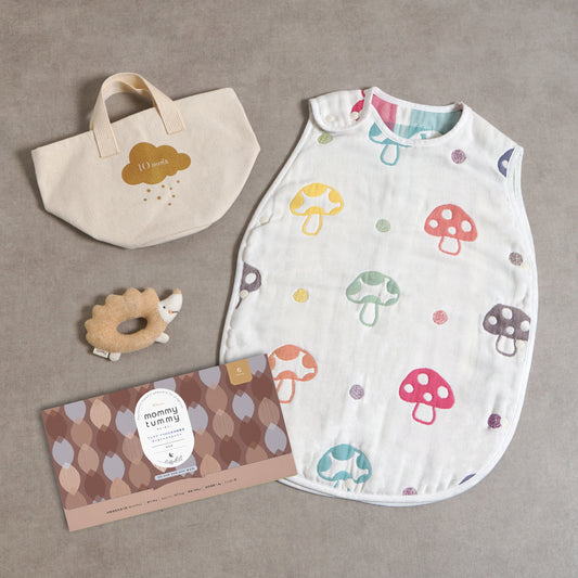 帆布BAGギフト スムージー&スリーパー&がらがら シャンピニオン