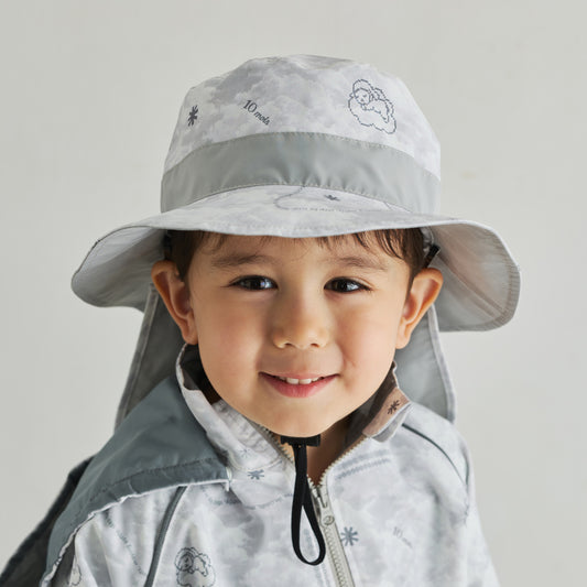 CLOUD MOIS リバーシブルハット cotton cloud(綿雲)