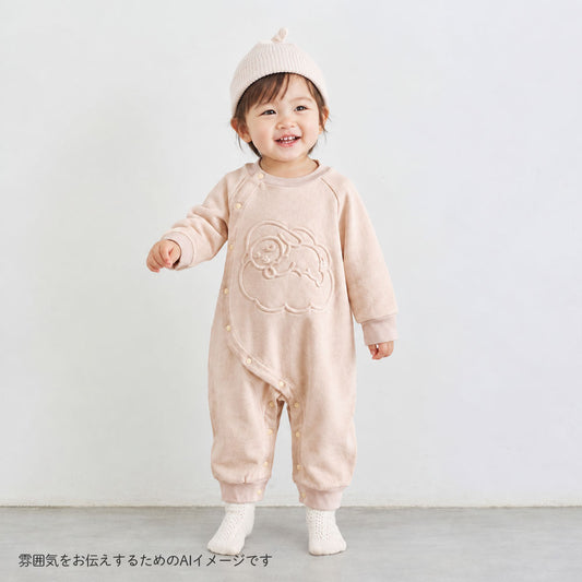 モワロンパース ペールピンク 70・80cm / ベビー服