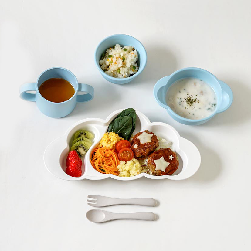 mamamanma grande(マママンマ グランデ)セット ブルー / 離乳食 食器