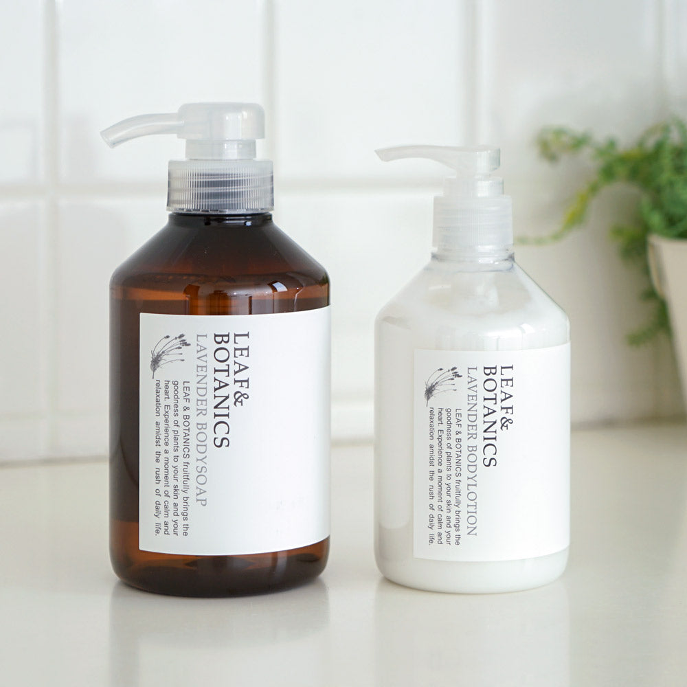ボディローション ラベンダー LEAF&BOTANICS