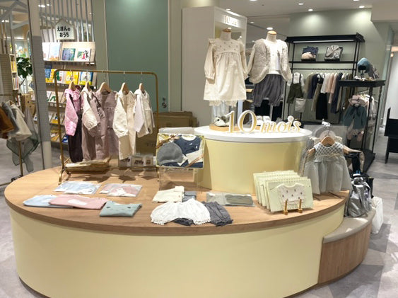 ［NEW OPEN］神戸阪急店 本館5Fに10moisの新店舗がオープン