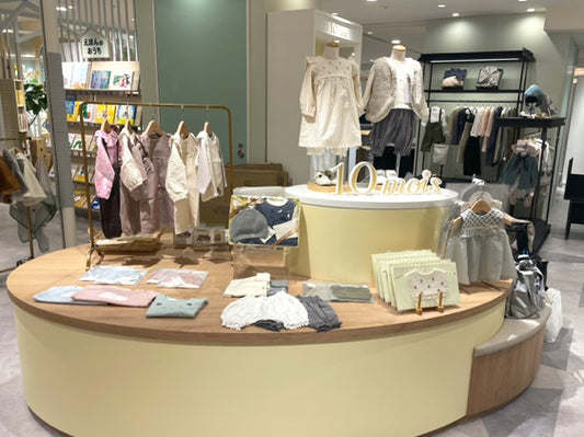 ［NEW OPEN］神戸阪急店 本館5Fに10moisの新店舗がオープン