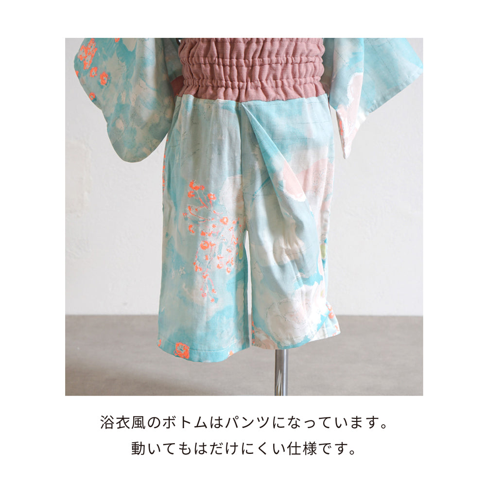 浴衣セパレート 撫子　80-90cm・90-100cm
