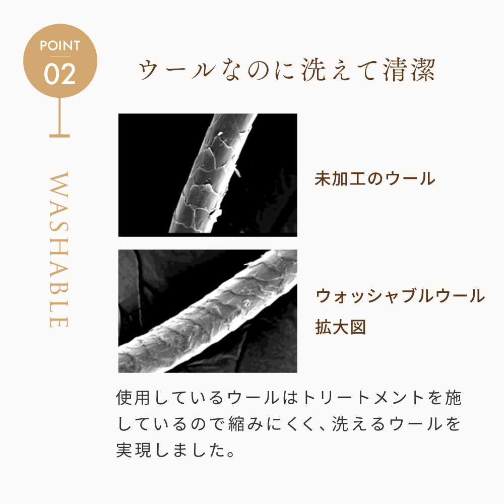 たまごマットおくるみCLOUD　ウォッシャブルウール