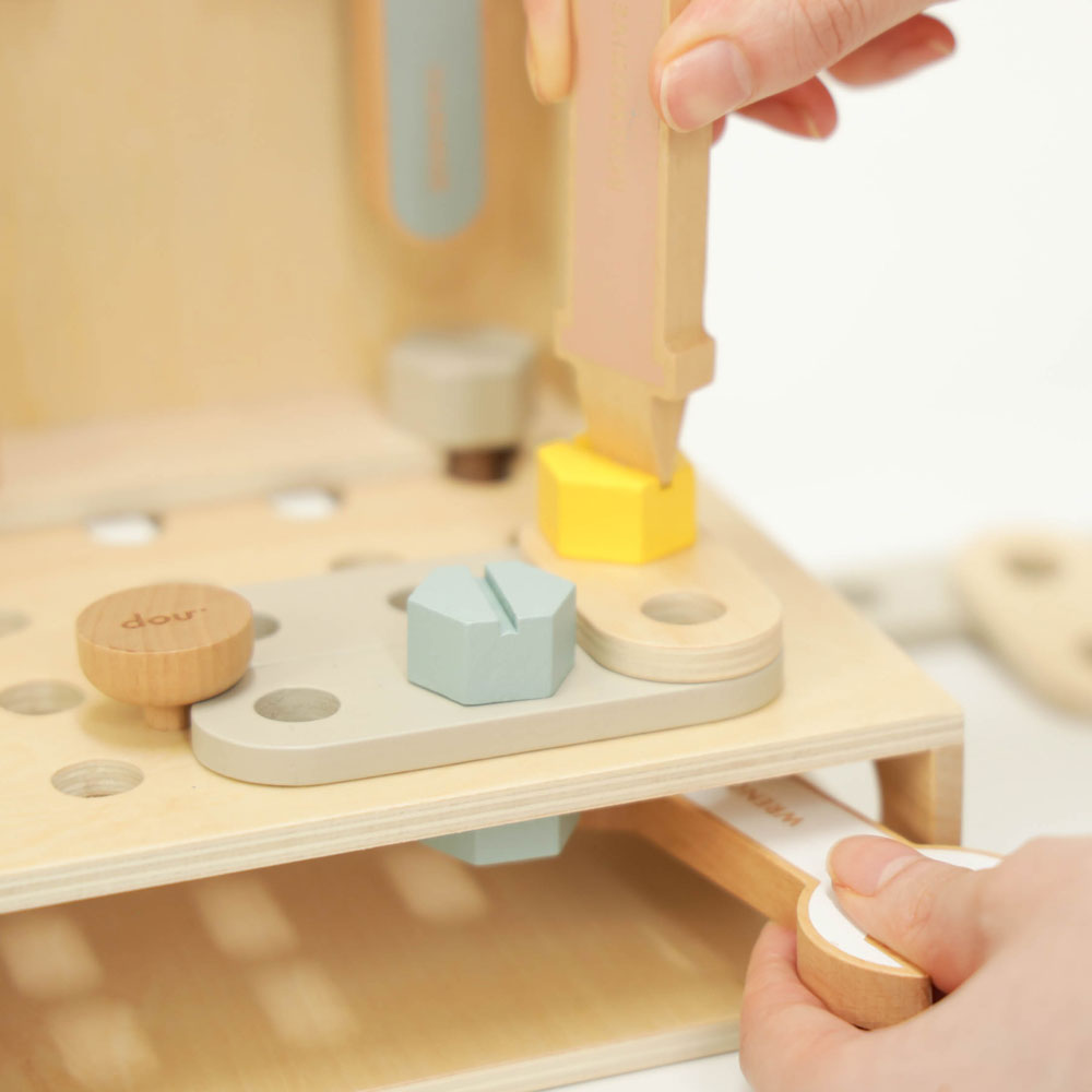DOU BOOK( tool box)  / おもちゃ 木製玩具★