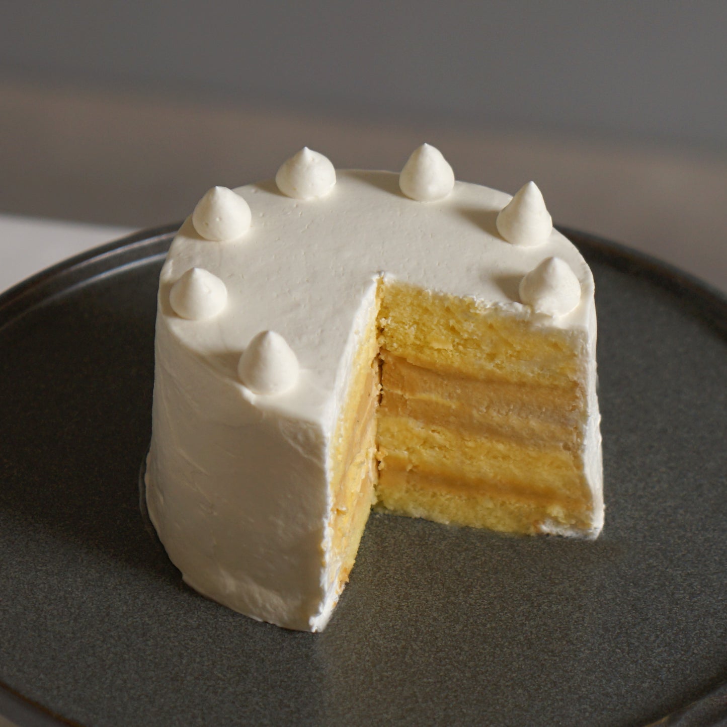 バースデーアイシングクッキー＆ホワイトケーキセット　くま ◎　/ 名入れ　バースデーケーキ　誕生日