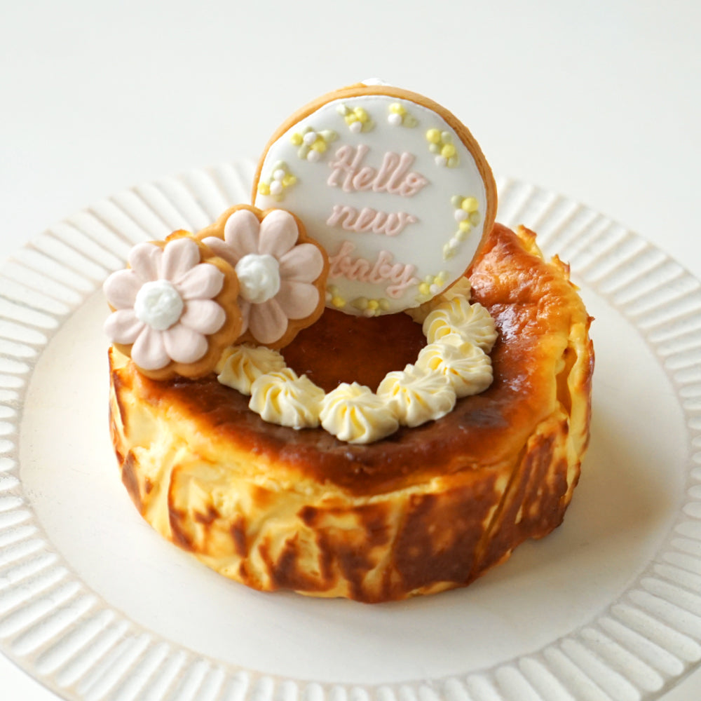バスクチーズケーキ　アイシングクッキーセット　チョコラズベリー ◎　/ 誕生日 バースデー 父の日