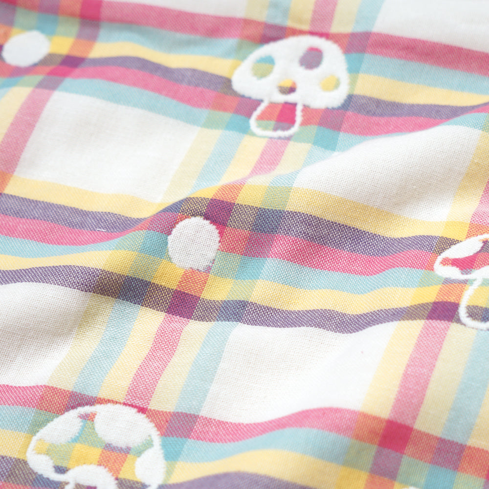 シャンピニオン ドゥ ジュニアスリーパー(6重ガーゼ) / 名入れ刺繍可 7～10歳