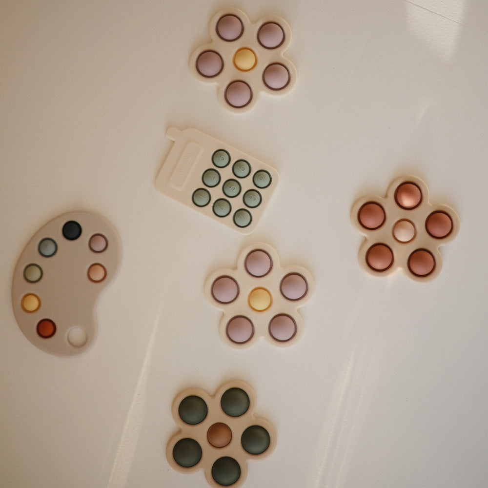プレストイ Paint Palette Press Toy/mushie