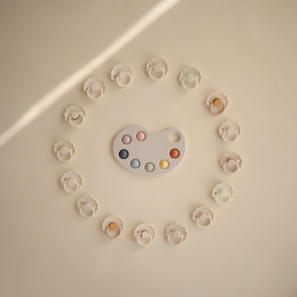 プレストイ Paint Palette Press Toy/mushie