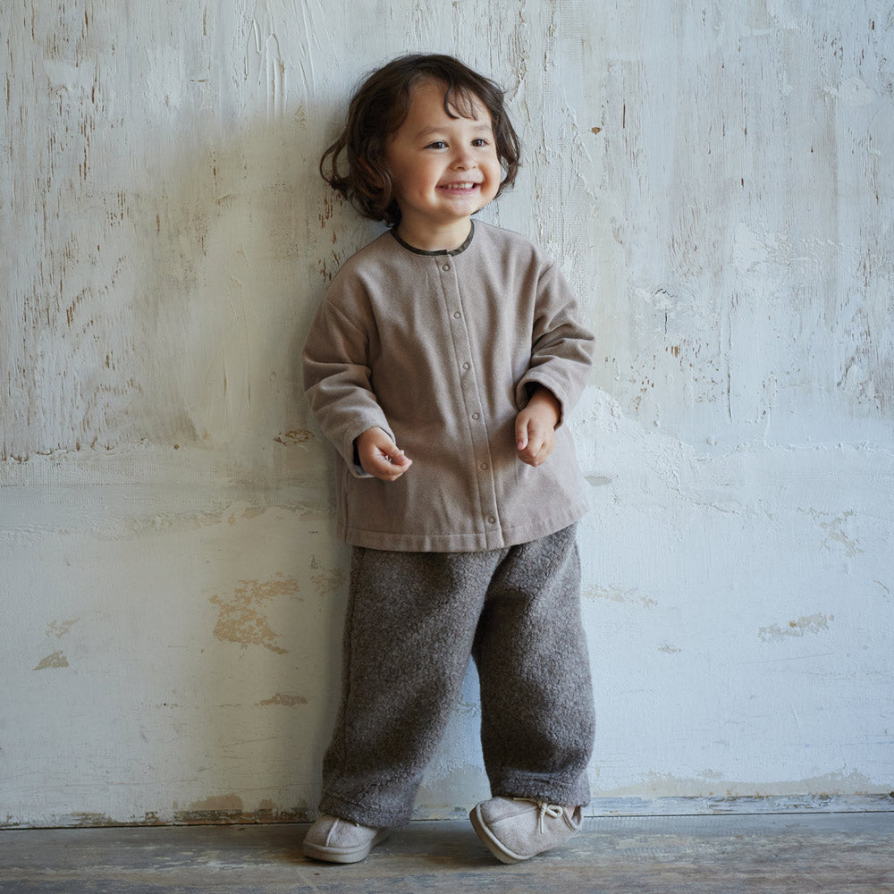 リバーシブルトップス モカ 70-80cm / ギフト包装不可
