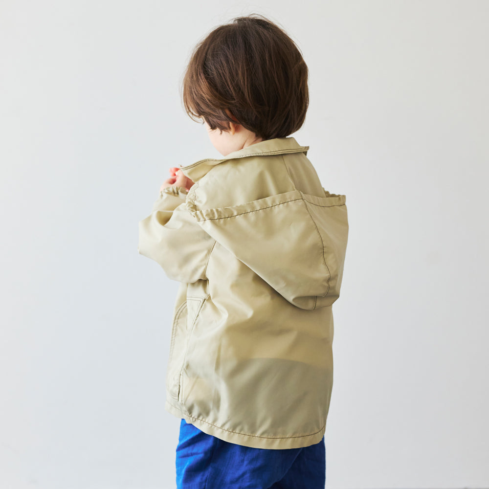 ポケッタブルウインドブレーカー ネイビー 70-80・80-90・90-100cm