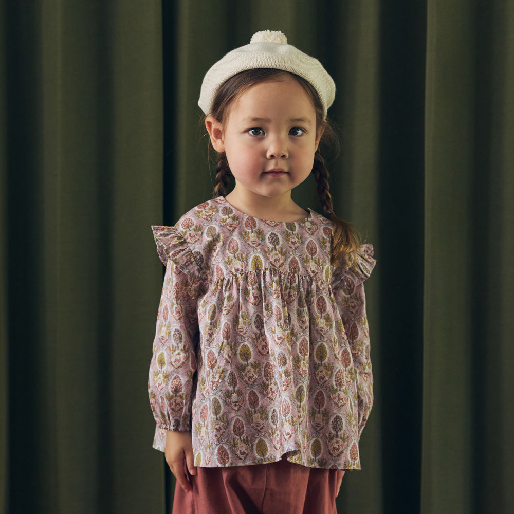 リバティVincent ブラウス ピンク 80・90・100・110cm / ベビー服