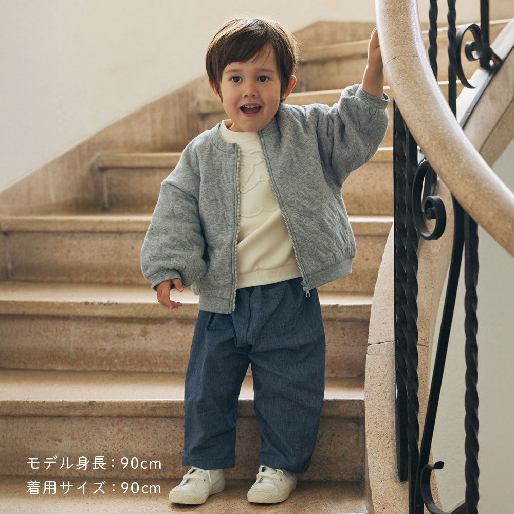 cloudジップブルゾン グレー 80・90・100・110cm