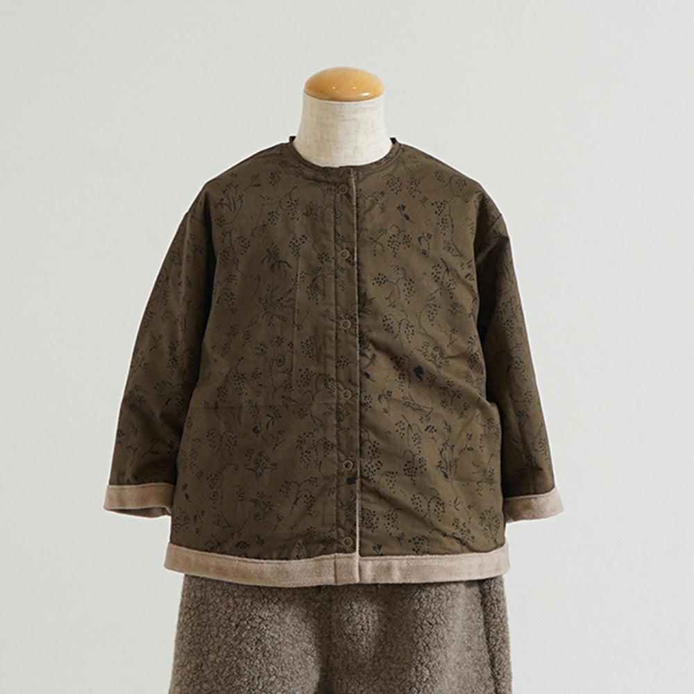 リバーシブルトップス モカ 70-80cm / ギフト包装不可