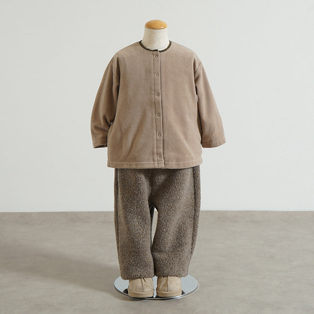 リバーシブルトップス モカ 70-80cm / ギフト包装不可