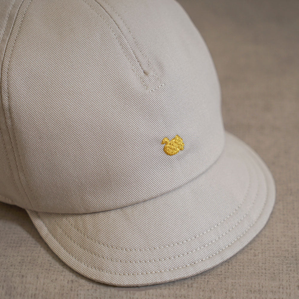 Bird刺繍 キャップ ライトグレー 頭回り 約44～48cm・約48～52㎝