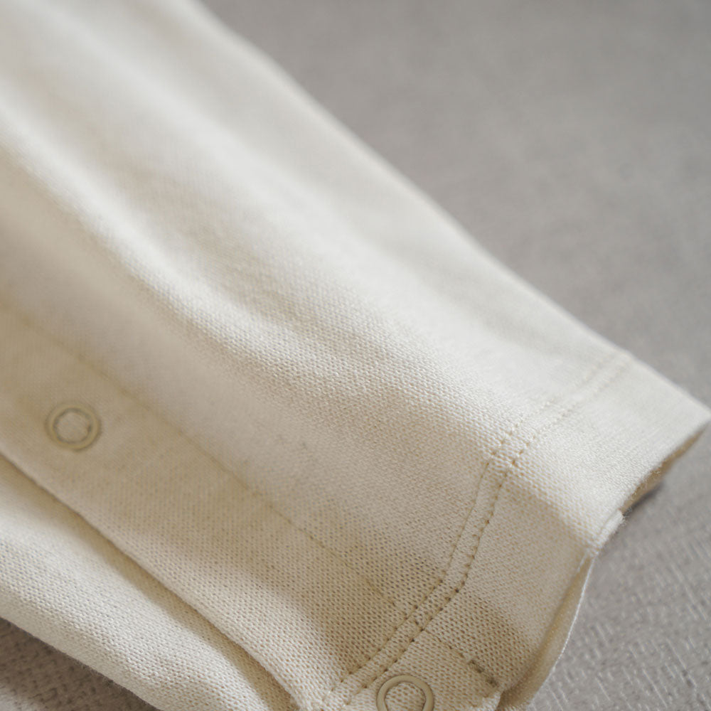 オーガニックパイルヨークロンパース キナリ 70cm・80cm