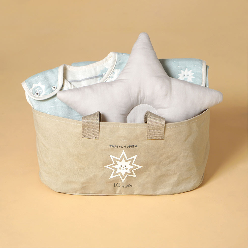 tupera tupera スリーパー・ケット・星まくら 帆布BAGギフト  / 名入れ刺繍可