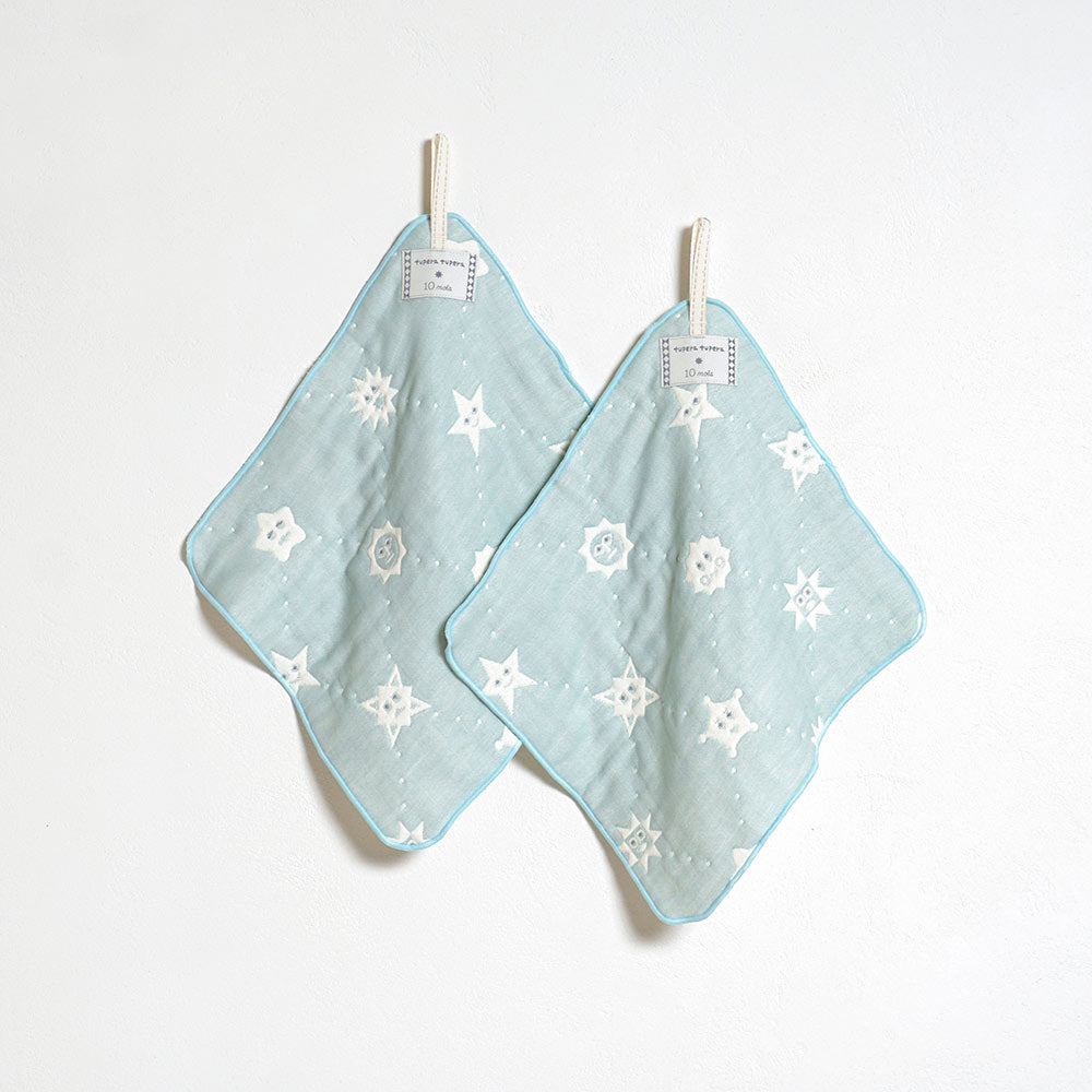 tupera tupera スリーパー・ハンカチ ギフトセット  / 出産祝い 名入れ刺繍可
