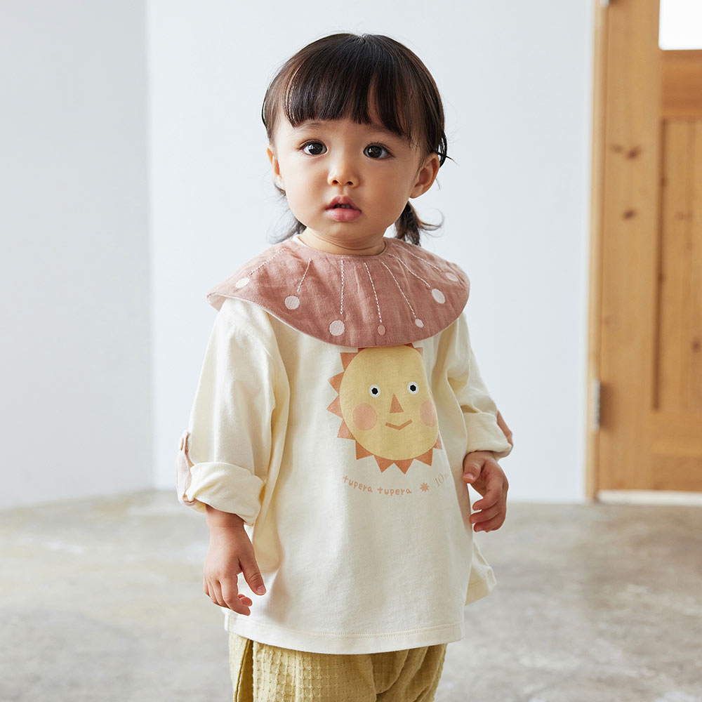 tupera tupera  おでかけ3点セット 70-90cm モスピンク / ベビー服