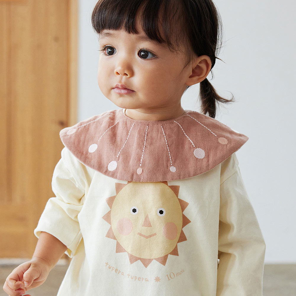 tupera tupera  おでかけ3点セット 70-90cm モスピンク / ベビー服