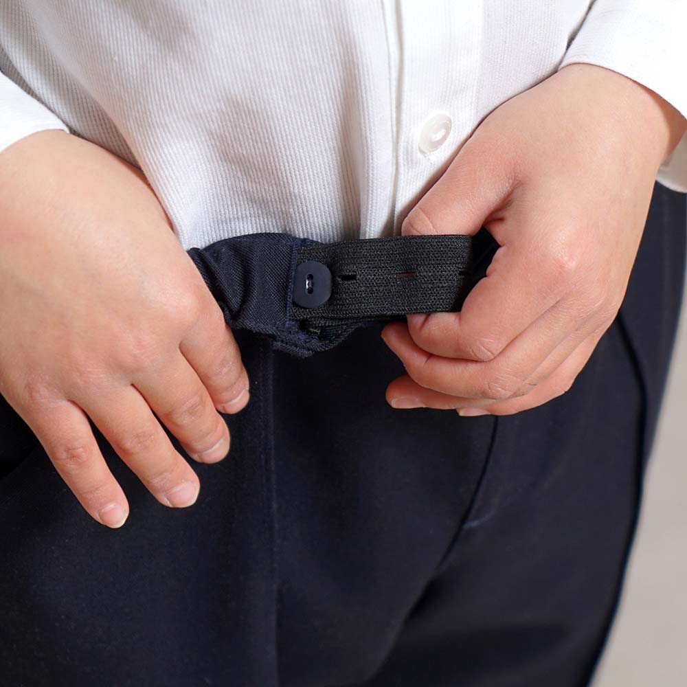お受験服 ピンタックハーフパンツ ネイビー 100cm・110cm・120cm