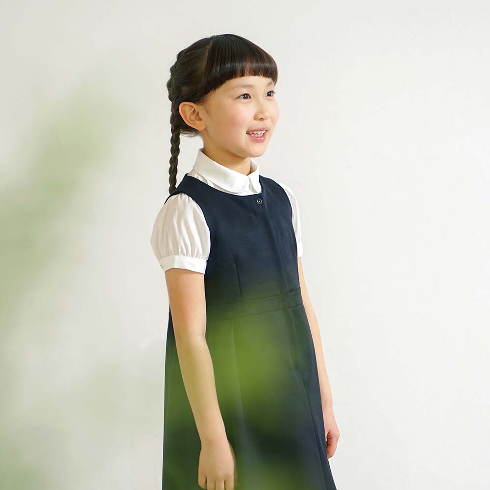 お受験服 ジャンパースカート ネイビー 100cm・110cm・120cm