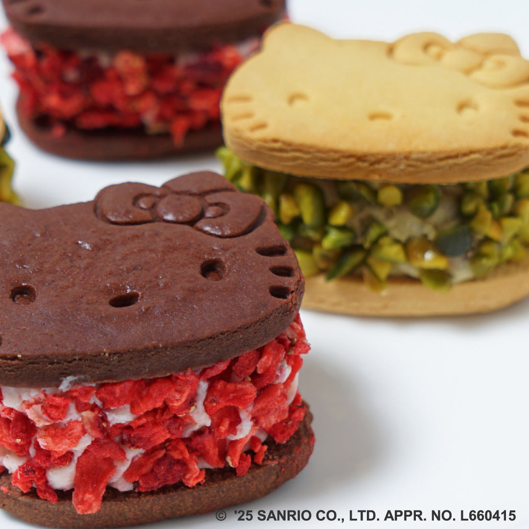 【夏季限定】HELLO KITTY×Hoppetta クッキークリームサンド ギフト5個入り　◎