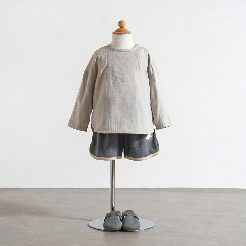 オヒナルシャツ グレー 70-80・80-90・90-100cm