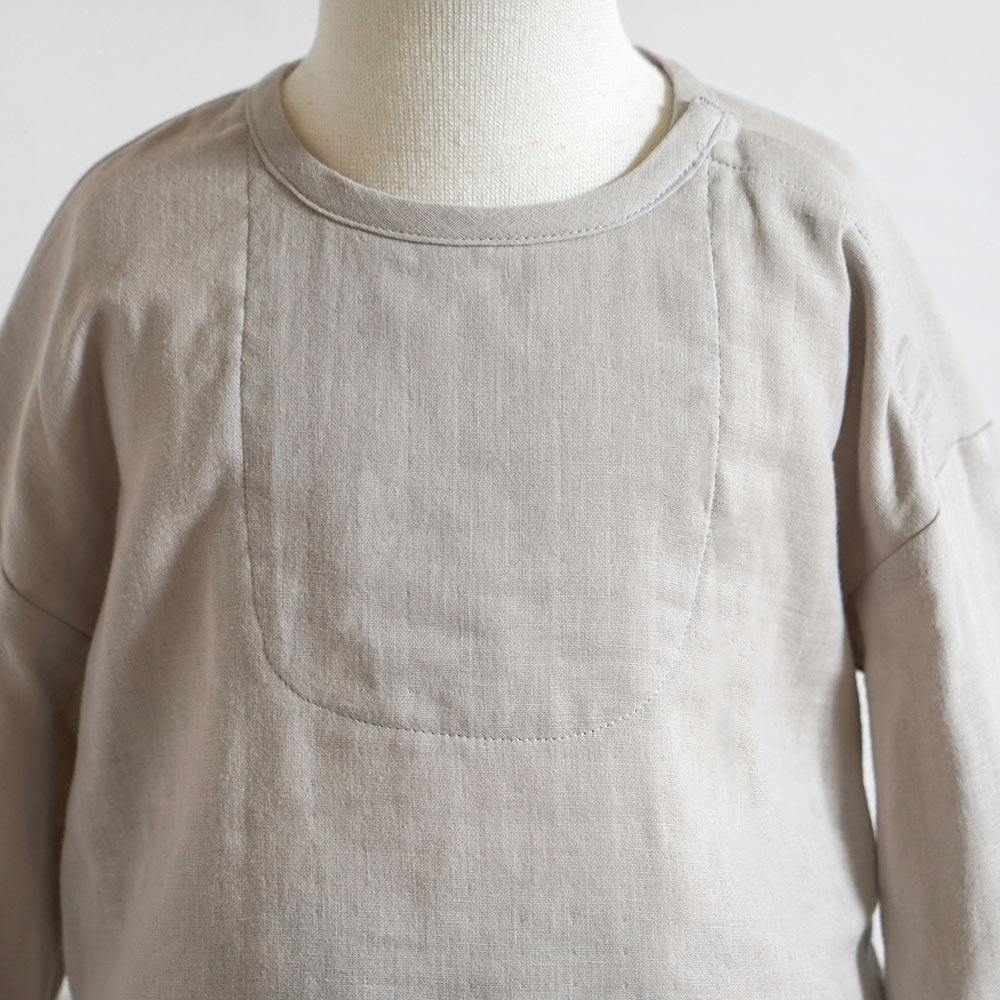 オヒナルシャツ グレー 70-80・80-90・90-100cm