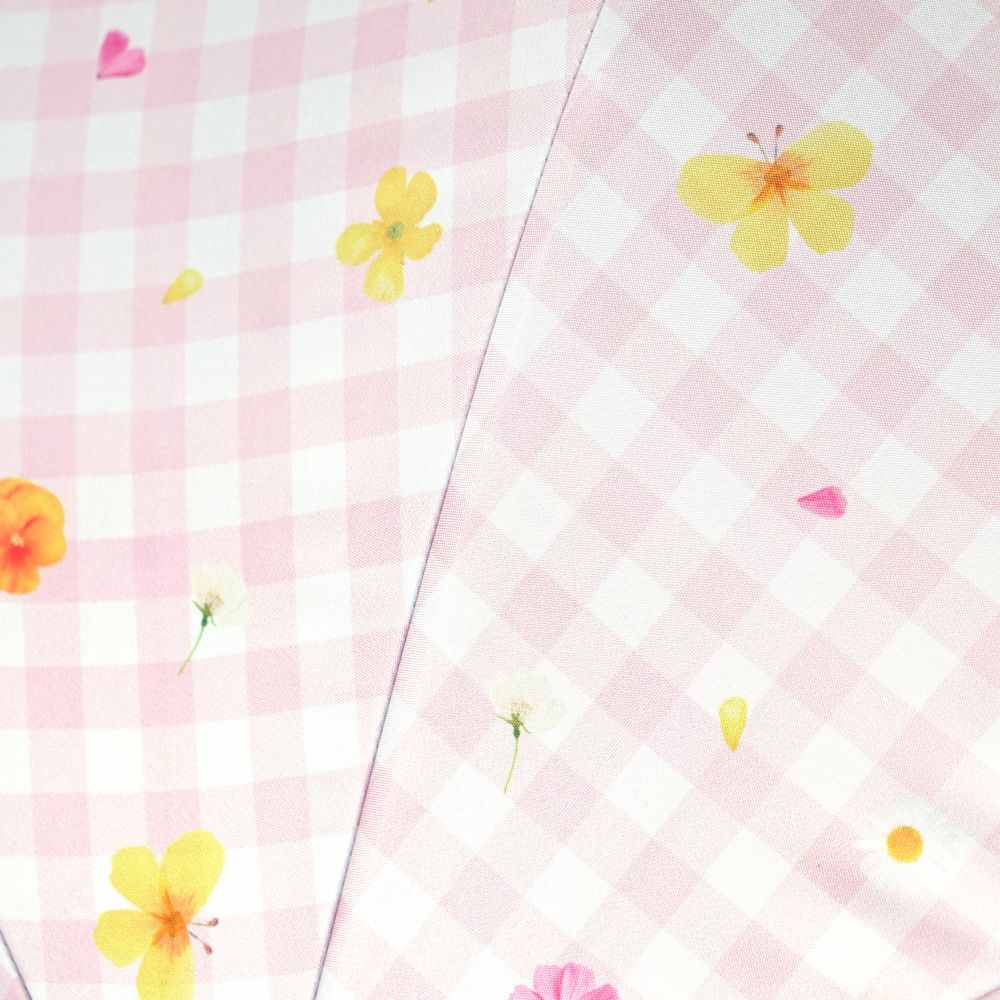 こども用傘(晴雨兼用) flower rain 45cm・50cm 日傘