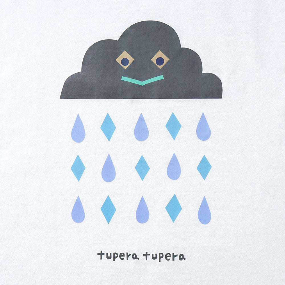 tupera tupera 親子Tシャツ(大人) オフホワイト Lサイズ / 大人服