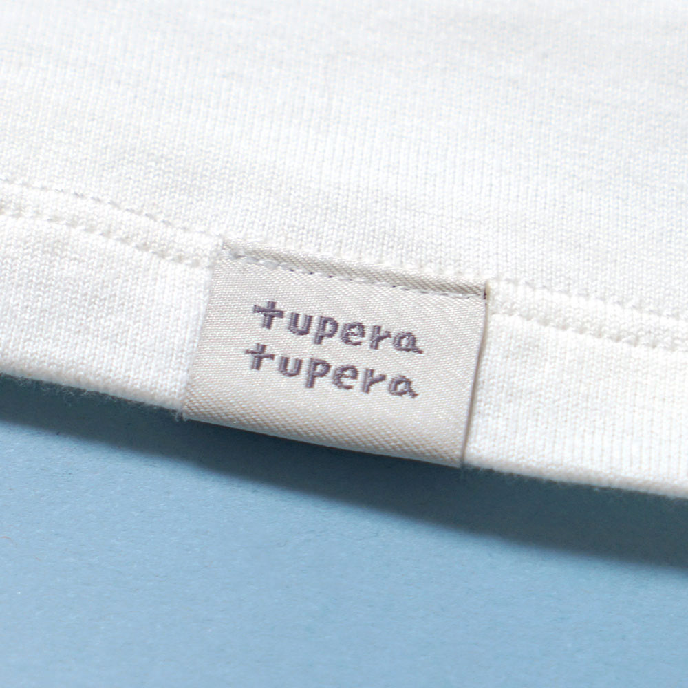 tupera tupera 親子Tシャツ(大人) オフホワイト Mサイズ / 大人服