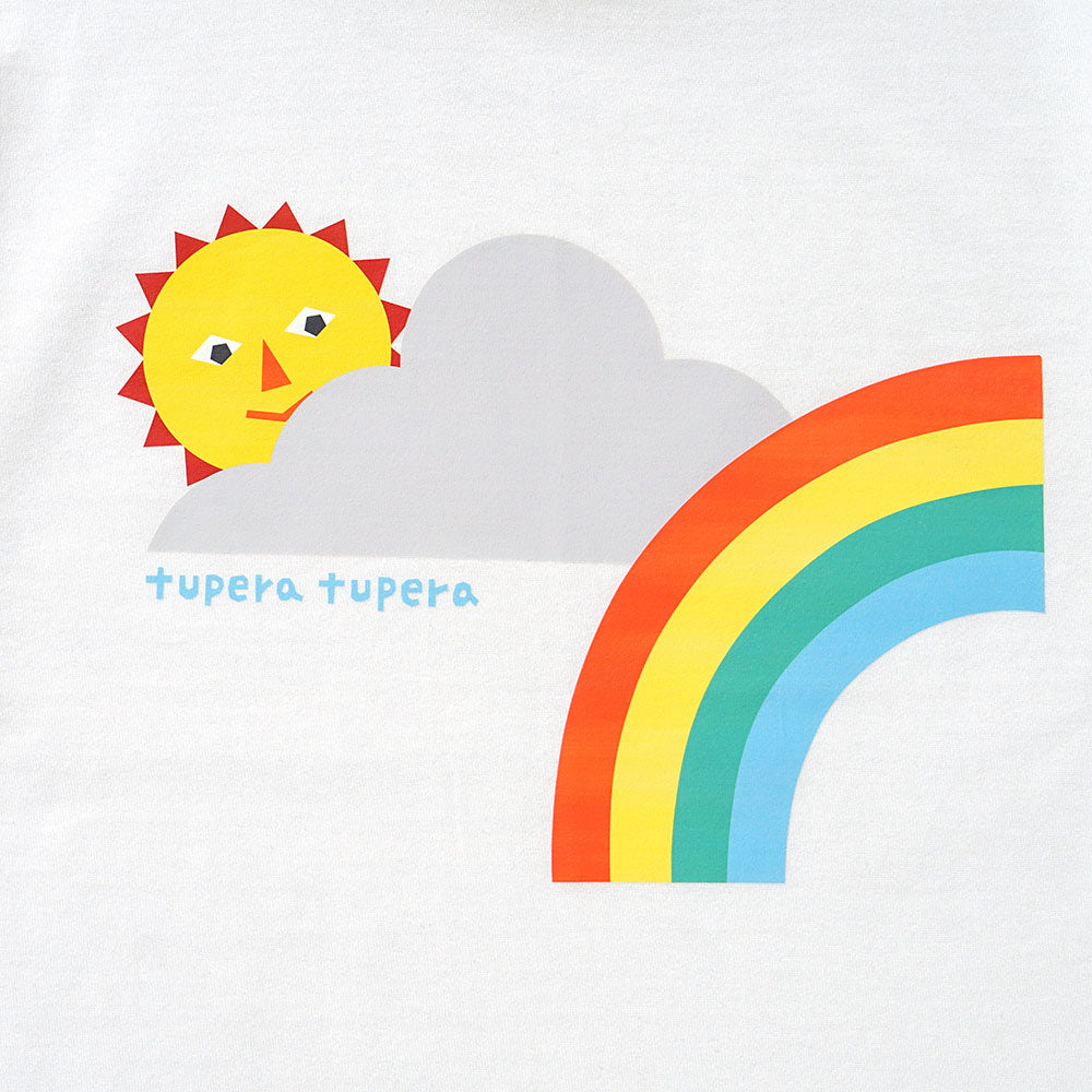 tupera tupera 親子Tシャツ(大人) オフホワイト Mサイズ / 大人服