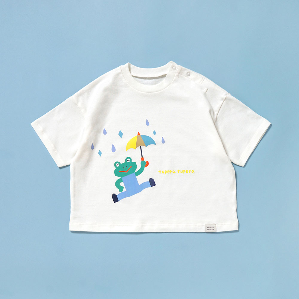 tupera tupera 親子Tシャツ(キッズ) オフホワイト 80-90cm