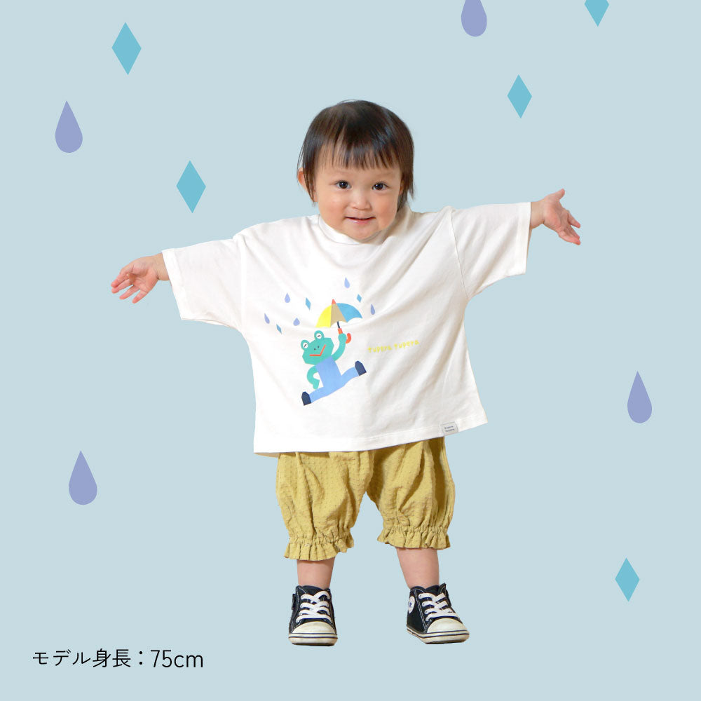 tupera tupera 親子Tシャツ(キッズ) オフホワイト 80-90cm