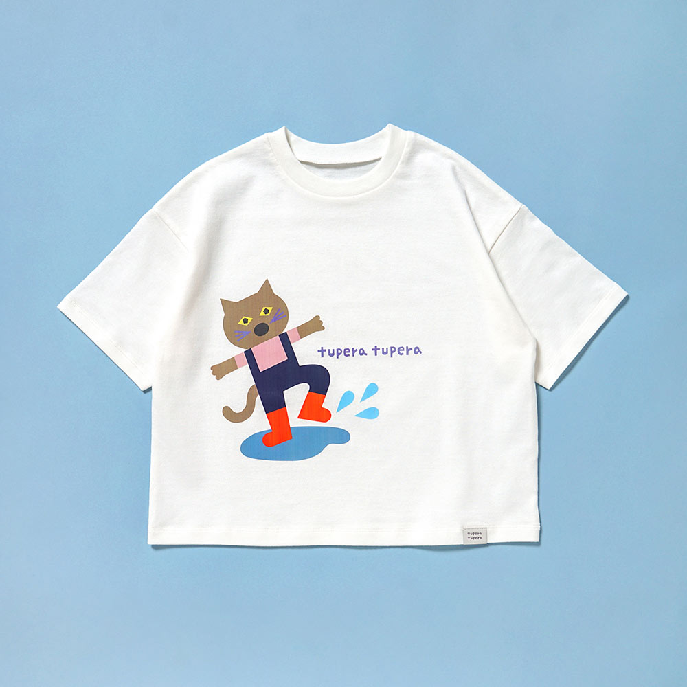 tupera tupera 親子Tシャツ(キッズ) オフホワイト 100-110cm