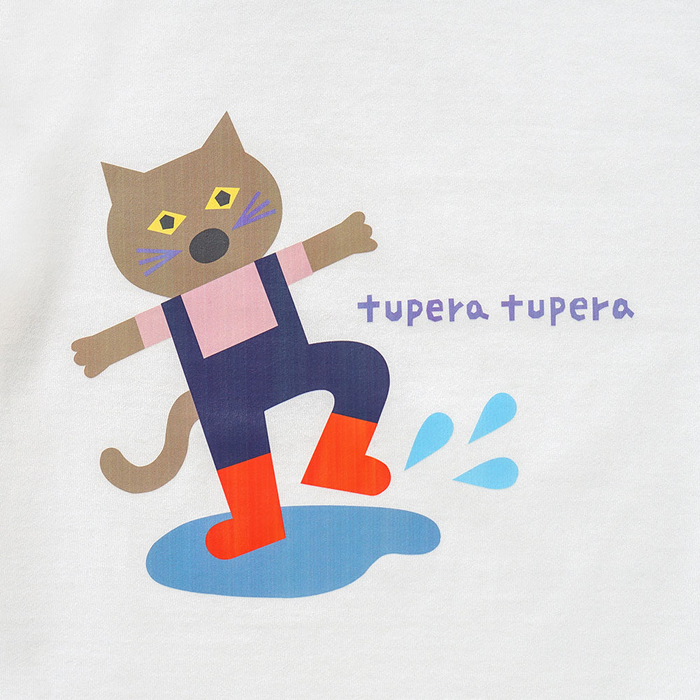 tupera tupera 親子Tシャツ(キッズ) オフホワイト 100-110cm
