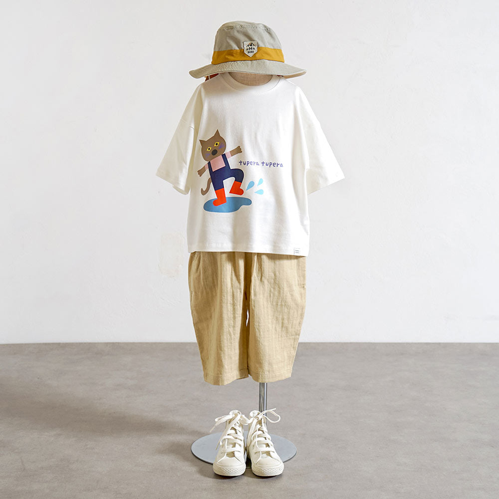 tupera tupera 親子Tシャツ(キッズ) オフホワイト 100-110cm