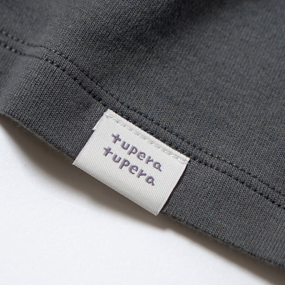 tupera tupera 親子Tシャツ(大人) チャコール Mサイズ / 大人服