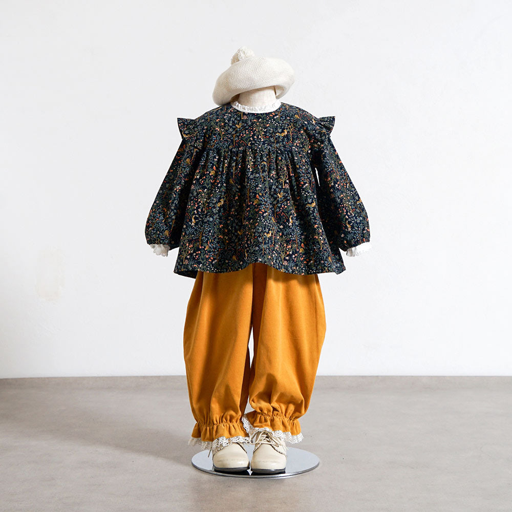 コーデュロイLaceパンツ マスタード  80・90・100・110cm