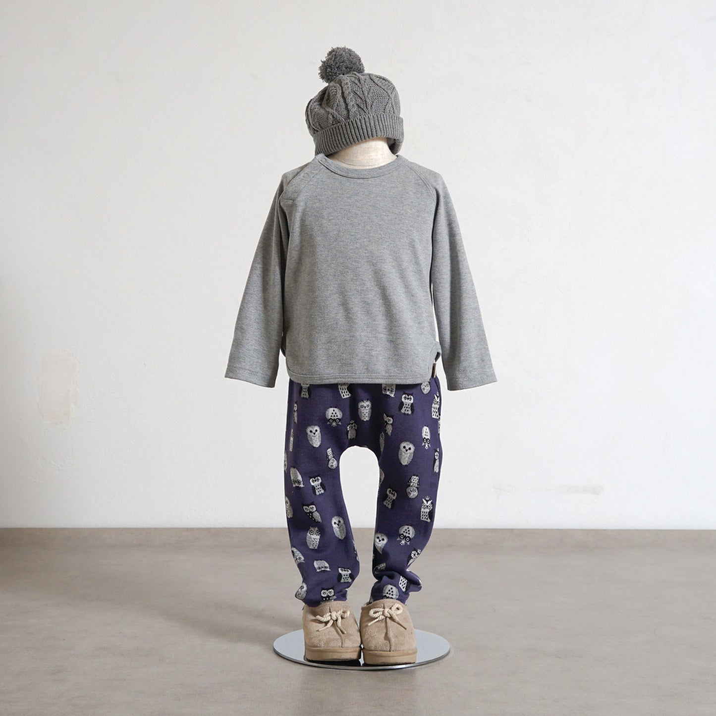 フクロウレギンス ネイビー  80cm・90cm