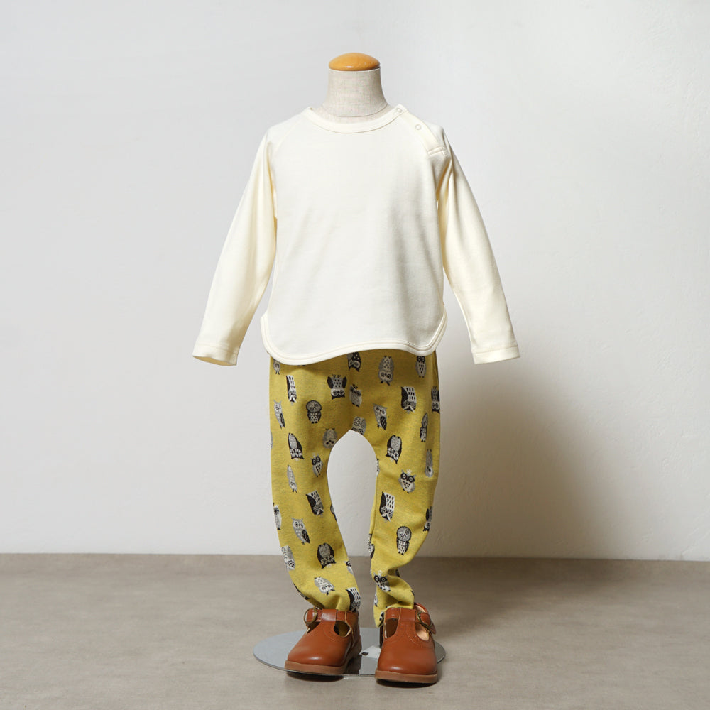フクロウレギンス イエロー 80・90・100・110cm