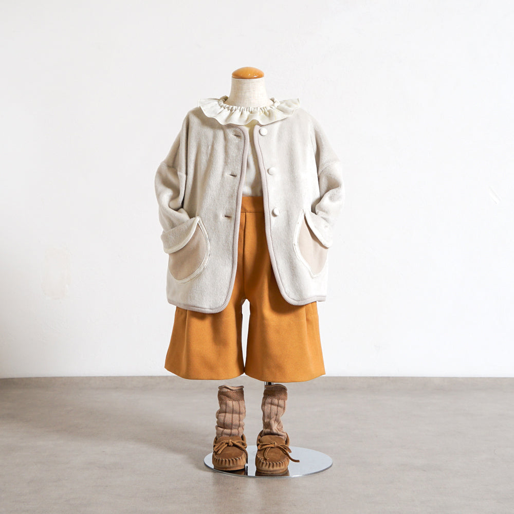 グロウパンツ マスタード80-110cm