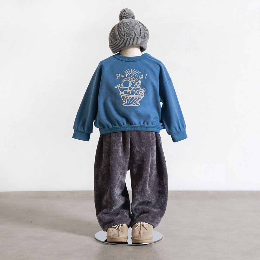 HarvestTOPS ブルー  80・90・100cm