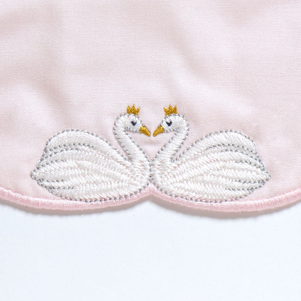 刺繍スタイ PATTO SATTO OMEKASHI ギフトセット ピンク / 出産祝い ベビー肌着