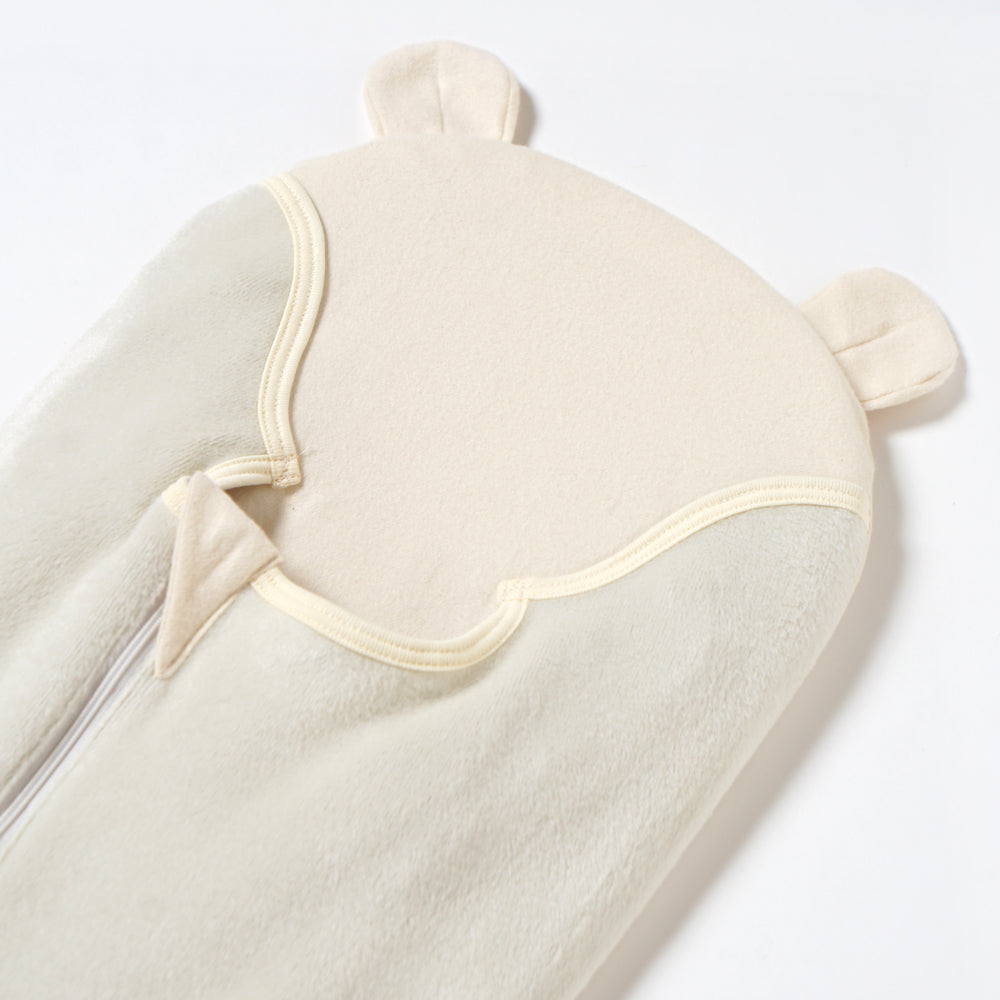 たまごマットおくるみ sleep 起毛ベロア アイボリー カバー単品