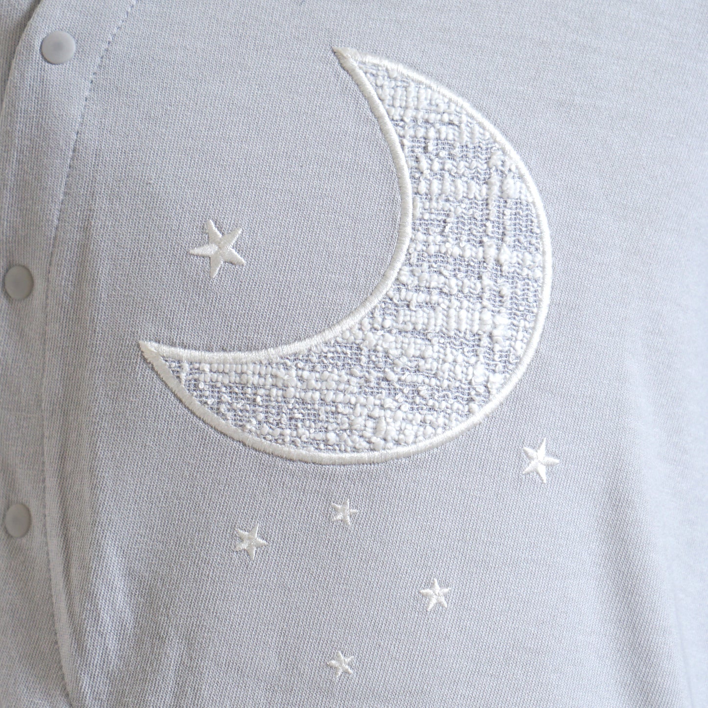 moonロンパース ライトブルー 70・80cm